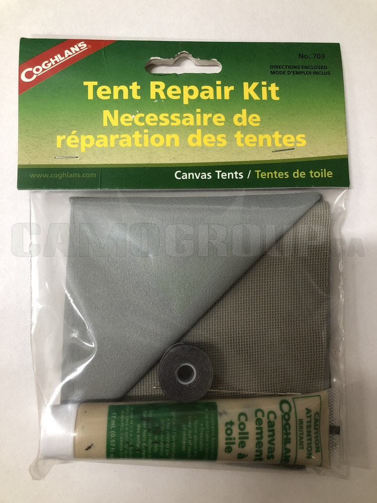 Coghlan's Tent Repair Kit, Quick Emergency Canvas & Nylon Patches