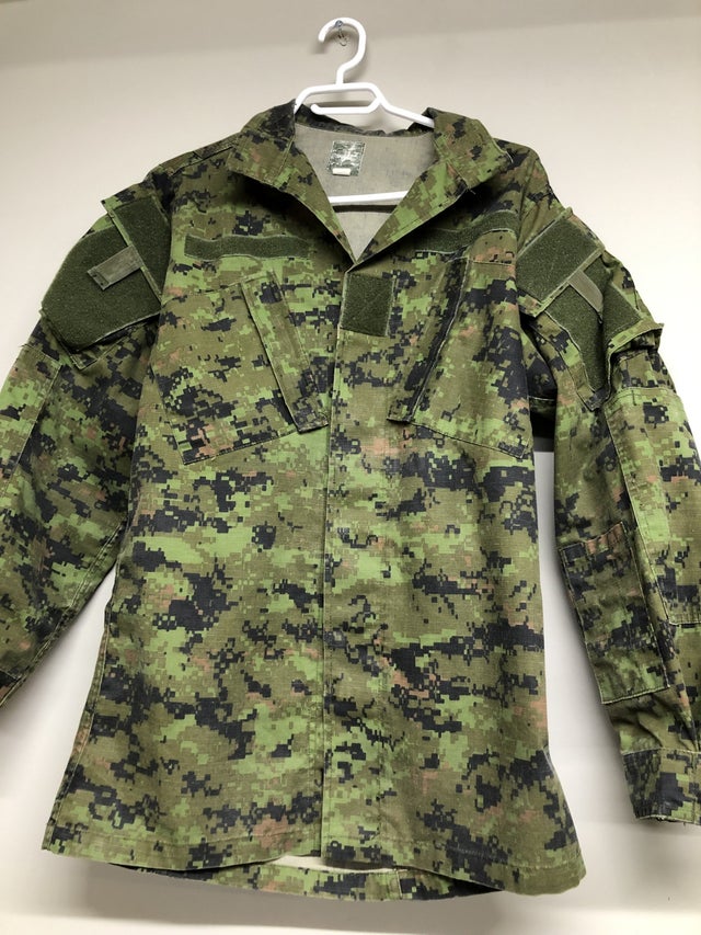 USMG BDU Woodland Digicam Camouflage Jacket Shirt | Central Alberta ...